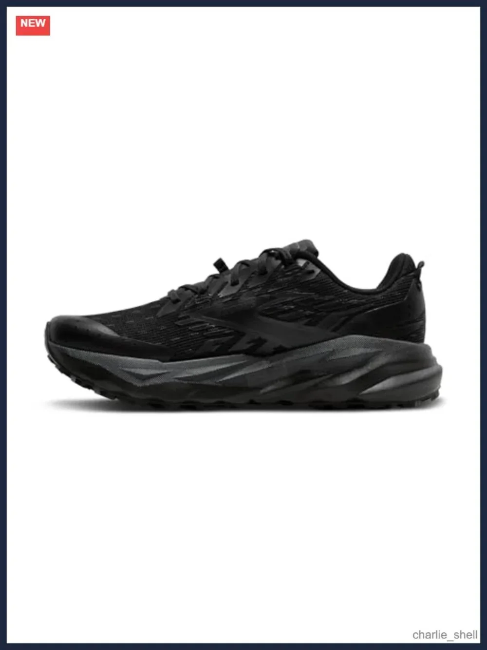 Men's Cascadia 19 Trail Running Shoe Breathable Mesh Lace-Up Athletic Outdoor